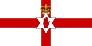 bandera de Irlanda del norte no oficial 