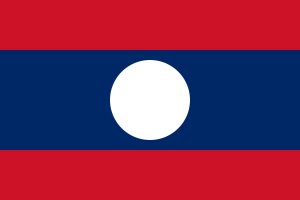 laos bandera