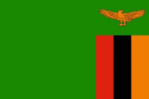 bandera de zambia de colores