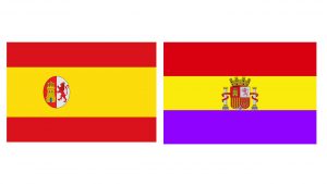 Banderas históricas de la república española