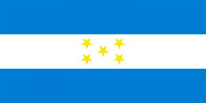 bandera de honduras antigua 1898-1949