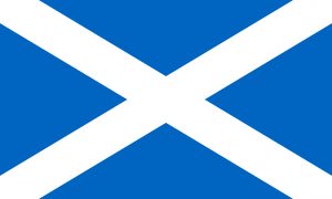 bandera de escocia
