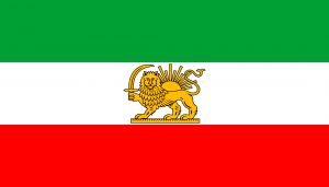 bandera de iran 1964-1980