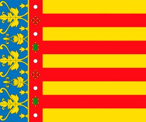 bandera de la comunidad valenciana