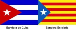 bandera de cuba y estelada